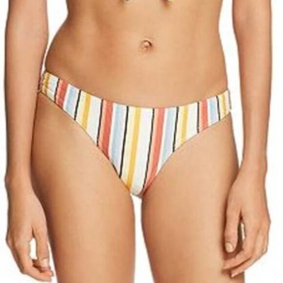 MINKPINK Paradise Striped Bikini Bottom Size Large - Picture 1 of 6